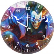 joker streets of gotham tu wall clock