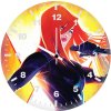 black widow sketchart m9 wall clock