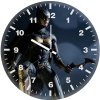 batwoman with batarang 0z wall clock