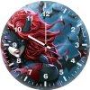 batwoman in wall clock