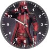 deadpool art nm wall clock