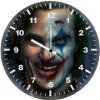 joker two face smile 9k wall clock
