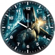 batman in the heat of action vc wall clock