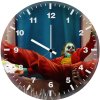 joker clowns 8k wall clock