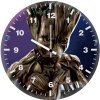 baby groot 33 wall clock