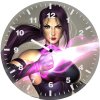 psylocke artwork d9 wall clock