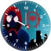 miles morales spiderman into the spider verse tc wall clock