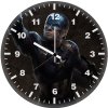 captain america mjolnir hd art v2 wall clock