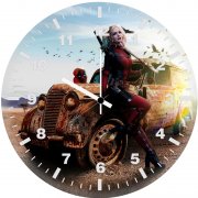 deadpool female sidekick hits the road kw wall clock