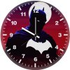 the batman minimal art tl wall clock
