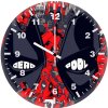 deadpool mask art 9i wall clock