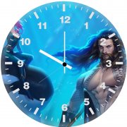 aquaman mera arts 8u wall clock