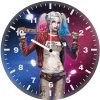 harley quinn savage 8m wall clock