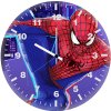 the amazing spider man suit in spider verse style cd wall clock
