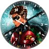 robin titans artwork u4 wall clock