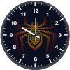 spider man miles morales minimal logo um wall clock