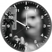 jared leto joker card 8y wall clock