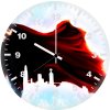 superman art 7x wall clock