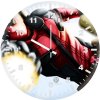 deadpool illustration 3m wall clock