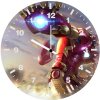 iron man and pepper potts u4 wall clock