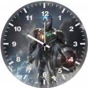 iron man digital x4 wall clock