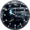 batman shot firing c5 wall clock