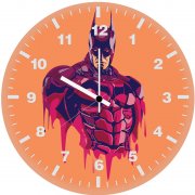 batman arkham knight minimalism zp wall clock