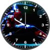 the spiderman er wall clock