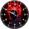 spider man miles looking up ny wall clock