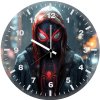 iconic miles morales art va wall clock