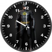 batman 1989 character rr wall clock