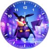 bat pikachu m5 wall clock