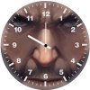wolverine closeup beard 4n wall clock