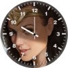wonder woman closeup m5 wall clock