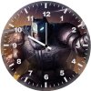 batman injured with kryptonite gun l2 wall clock