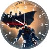 batman x superman rise of justice wb wall clock