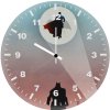 superman and bat p0 wall clock