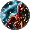 red gold spiderman suit sh wall clock