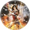 wonder woman golden warrior lo wall clock