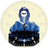 bane art minimal 2q wall clock