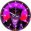 joker synthwave k0 wall clock