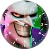 crazy joker 2d wall clock
