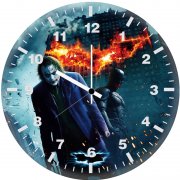 batman and joker uh wall clock