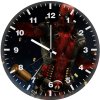 deadpool arts a1 wall clock
