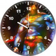 original superman 11 wall clock