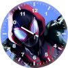 spiderman miles ef wall clock