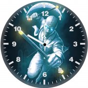 portrait of the moon knight fw wall clock
