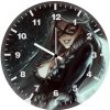 black catart rz wall clock