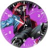 high flying spider man it wall clock