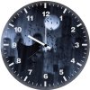 batman digital art illustration 5x wall clock